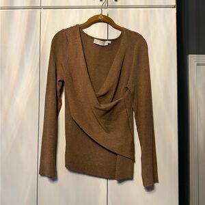 ASTR Faux Wrap Sweater Top